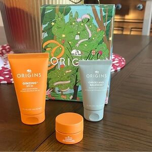 Origins GinZing and Checks and Balances Skincare Trio